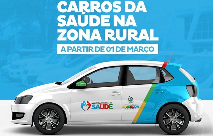Prefeitura de Aparecida disponibiliza frota de veículos de pronto atendimento da saúde à população rural do município